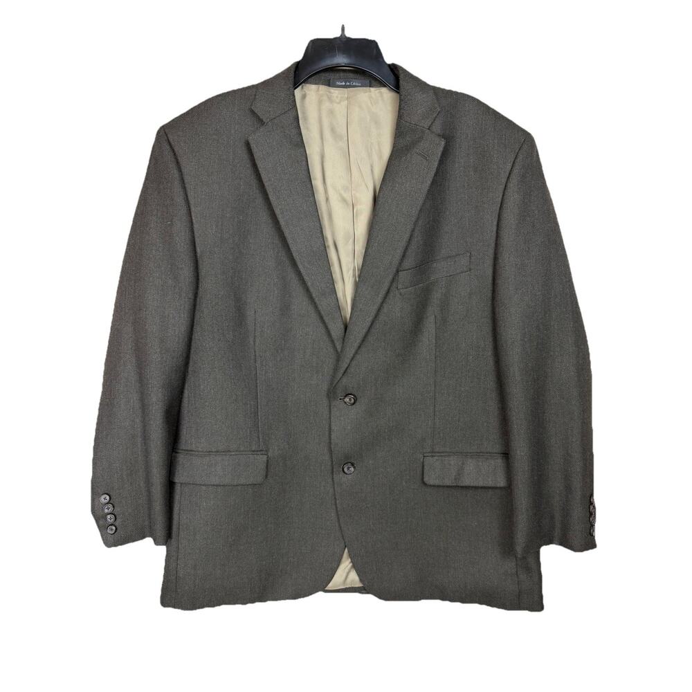 Lauren Ralph Lauren Men's Blazer Sport Coat‎ Dinner Jacket 46R Dark Gray